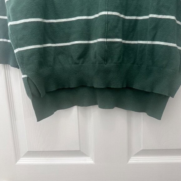 Green Cents of Style Emmy Striped Pullover Sweater Size L/XL - Picture 4 of 8